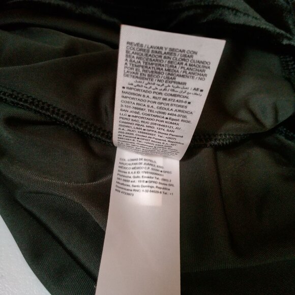 Old Navy Dress Plus Size 4X Flare Mini Black Jack Stretch Velour Long Sleeve New - Picture 15 of 16